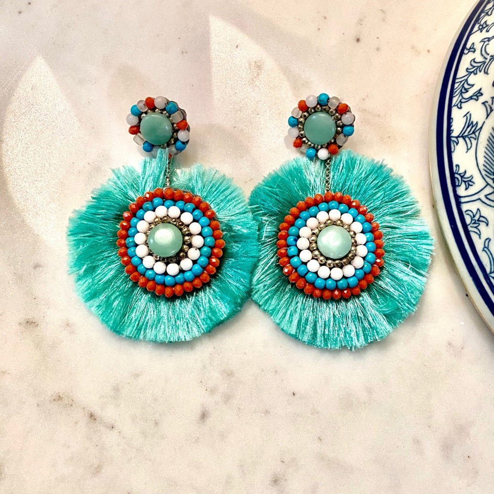 Gorgeous turquoise earrings!